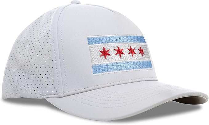 Performance Golf Hat – Adjustable Snapback Trucker Baseball Cap for Men & Women - Jetset Series
