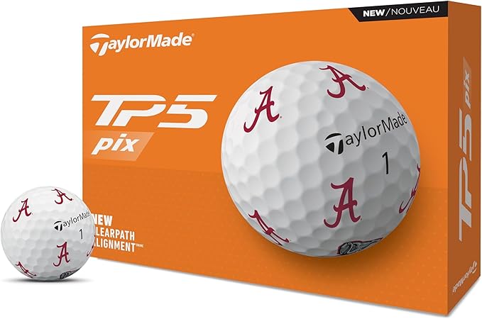 TaylorMade Golf 2024 TP5 PIX ONE Dozen Golf Balls