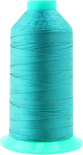 Mandala Crafts Bonded Nylon Thread Turquoise Heavy Duty Sewing Threads by MandalaCrafts