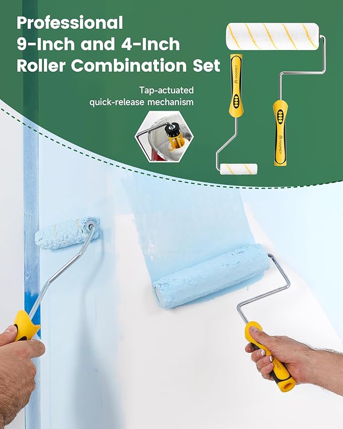 VOOMEY Paint Roller Kit with Extension Pole - Image 5