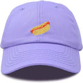 DALIX Hot Dog Hat Embroidered Mens Womens Baseball Cap