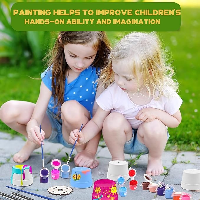 420 Pcs Washable Acrylic Paint for Kids Arts and Crafts, 30 Gouache Watercolor - Image 6