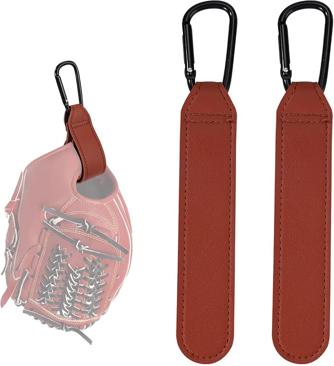Adjustable Baseball Glove Clip, Adjustable Baseball Glove Holder for Bag with Hanging Loops Sports Training Gear Organization Clip Bag Tool for Drying Charms Team Gifts