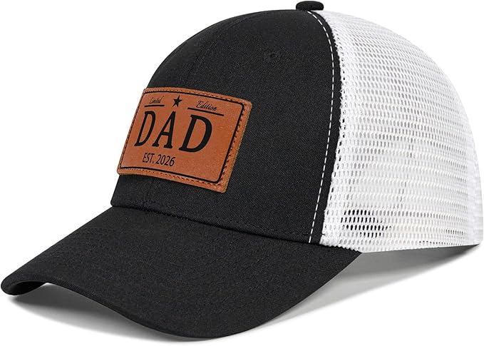 New Dad Gifts Fathers Day Hats First Time for Men,2026 DAD Cap