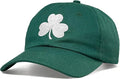 St Patricks Day hat Green Baseball Cap Shamrock Embroidered for man Women Funny
