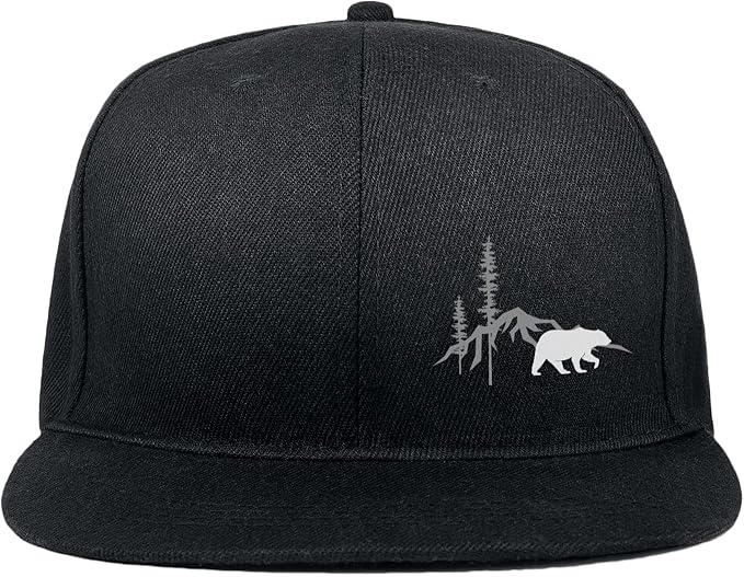 Snapback Hats for Men Mens Hats Flat Bill Snap Backpack Fitted Trucker