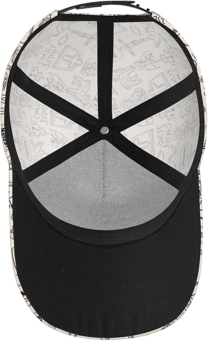 Jesus Baseball Cap Christian Trucker Hat Easter Hats Religion Snapback Cap Adjustable for Women Men