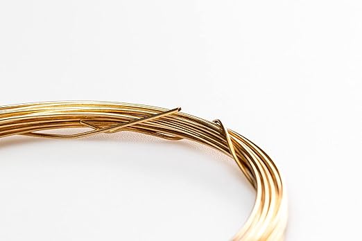20 Gauge, Jeweler's Brass Wire, Dead Soft, CDA #260-1OZ by CRAFT WIRE - Image 4