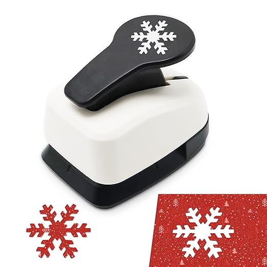 Snowflakes Punch for Crafting, 1 Inch Christmas Punch, Paper Punches for by HKKYOArtsCrafts