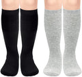 Sarfel Kids Soccer Socks Toddler Soccer Socks Girls Boys Soccer Socks Kids Tube Socks with Stripes Toddler Knee High Socks