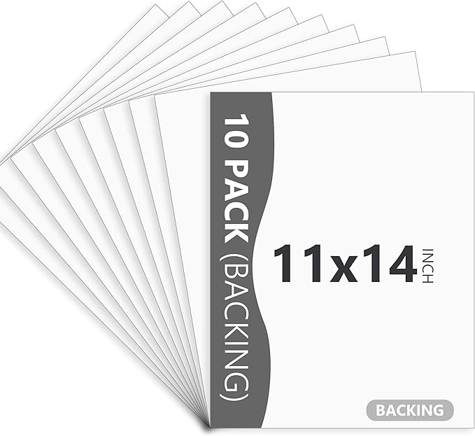 10 Pack Backing Boards Only by SOMIME