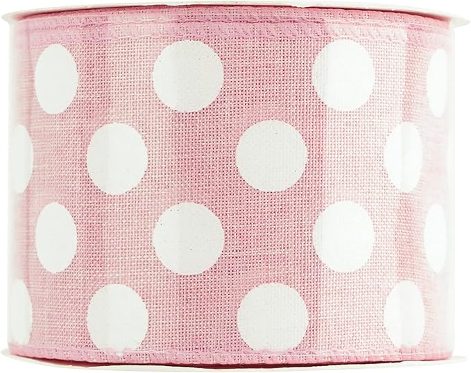 MEEDEE Pink Polka Dot Ribbon - Image 9