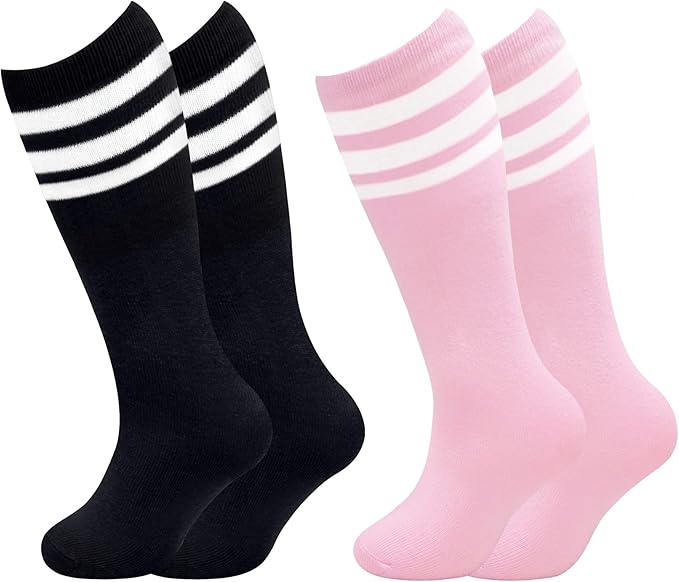 Olreco Toddler Soccer Socks Kids Baseball Socks Youth Softball Sock for Girls Boys Football Sock Boys Athletic Accessories