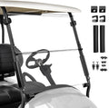 4.5mm Extra Thick Golf Cart Windshield Compatible with Club Car Precedent 2004-UP | Transparent Replacement Windshield for Club Car Precedent Gas & Electric Golf Cart Accessories