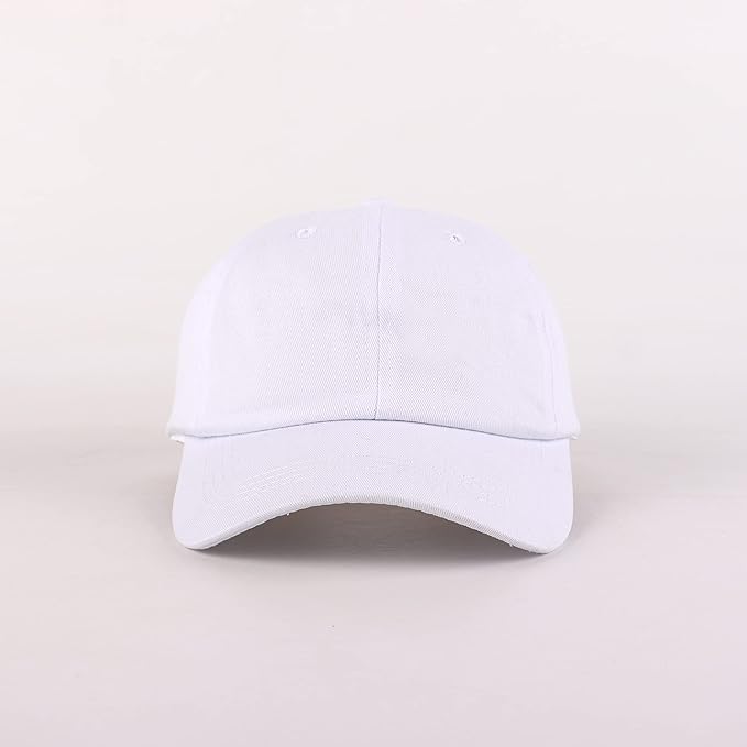 LANGZHEN Unisex Baseball Cap 100% Cotton Fits Men Women Washed Denim Adjustable Dad Hat