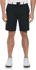 PGA Tour Men's 9" Golf Shorts with Expandable Waistband, Flat Front, Moisture-Wicking, Sun Protection, Stretch, Lightweight