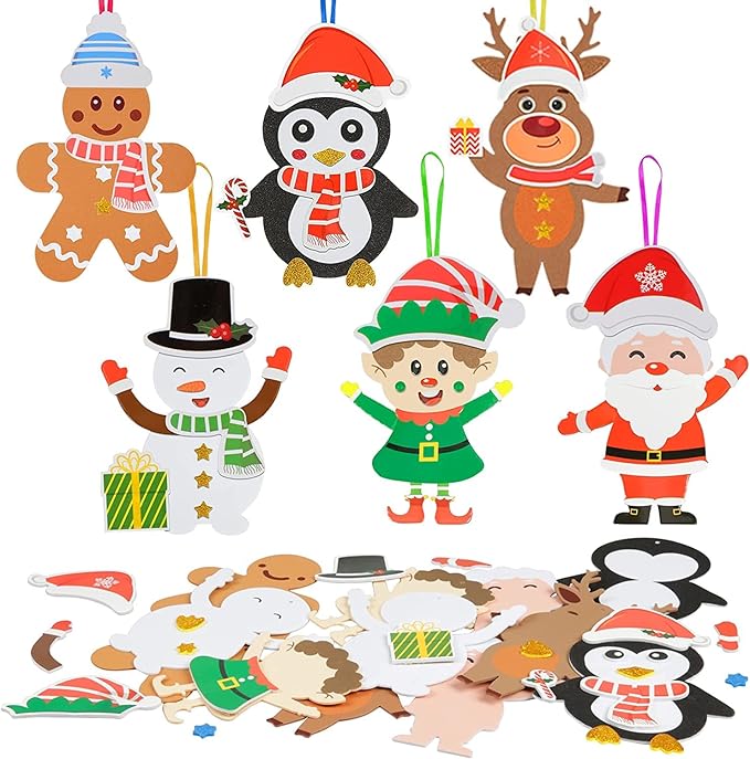 Fennoral 12 Pack Christmas Crafts by Fennoral