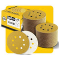 100PCS 5 Inch 100 Grit 125mm 8 Hole Sanding Discs Sandpaper by TPmax
