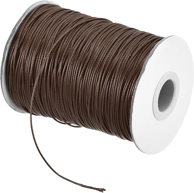 MECCANIXITY Waxed Cord 2mm Waxed Polyester Cord 11 Yard Wax String by MECCANIXITY