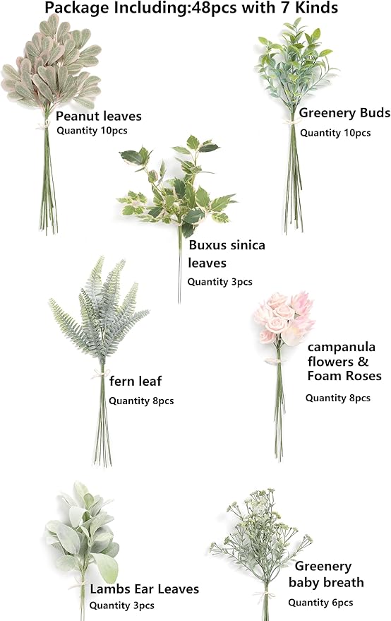 Serra Flora Artificial Greenery Spray Box Set - Image 2