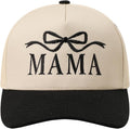 MIRMARU Two-Tone Vintage Canvas Trucker Hats for Men & Women, Adjustable Size Baseball Caps with Trendy Embroidered Design