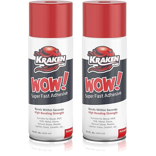 KRAKEN BOND Wow! Spray Adhesive Activator by KRAKENBOND