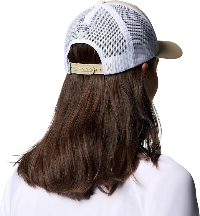Columbia Womens PFG Fish Flag Snap Back