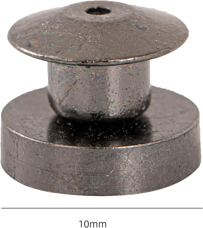 16 Pcs Magnetic Pin Backs - 10mm Locking Converters - Image 2