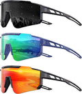 Kids Polarized Baseball Sunglasses - Youth Softball Cycling Sports Sunglasses for Boys Girls Ages 3-12 UV Protection