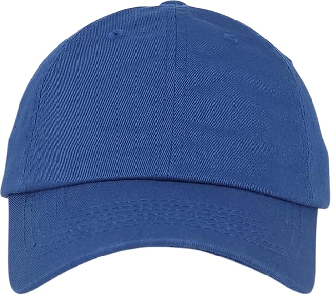 Classic Dad Hat Cotton, Low-Profile Plain Baseball Cap, Adjustable, Breathable and Packable