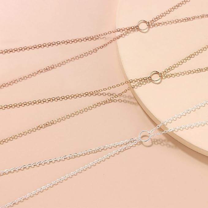 Jishi 30ft Jewelry Making Chains Bulk 2mm Necklace Chains, Jewelry Making - Image 7
