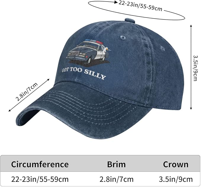 Funny Goose Hat Silly Goose On The Loose Hat Men Baseball Hats Funny Cap