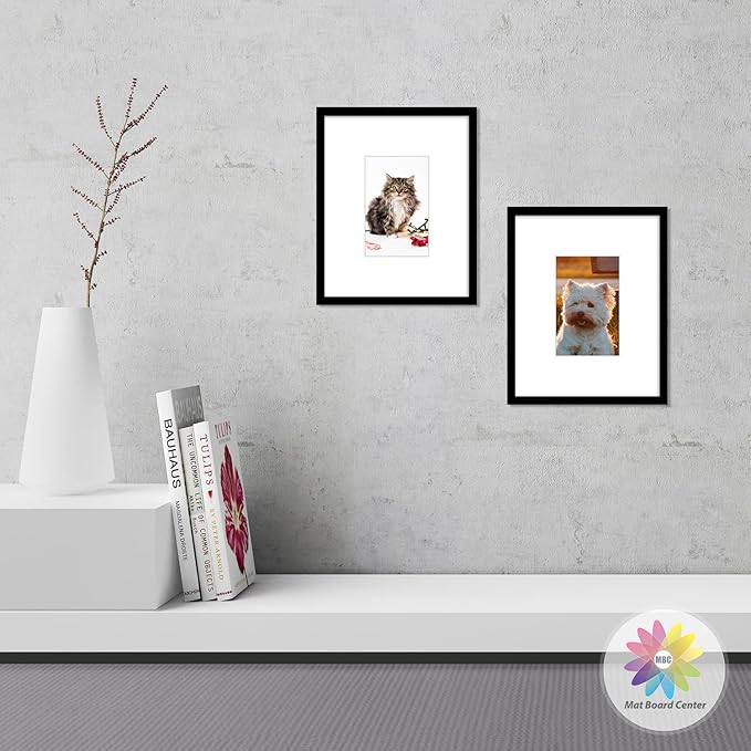 Mat Board Center, 8x10 for 4x6 White Photo Picture Mats - Image 7