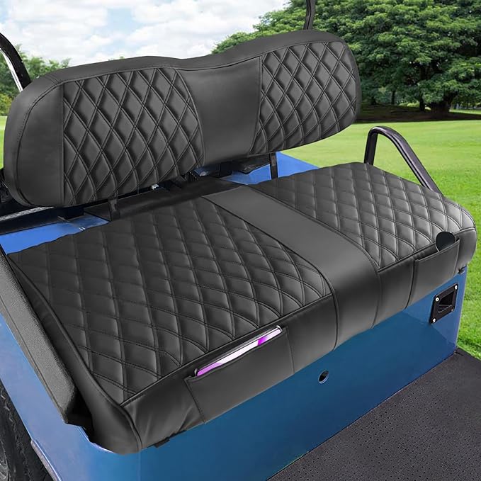 Club Car DS 2000+ Golf Cart Seat Covers, Enhanced-Quality, Easy Installation, Durable Quality, New Appearance,Golf Cart Front Seat Covers for Club Car DS