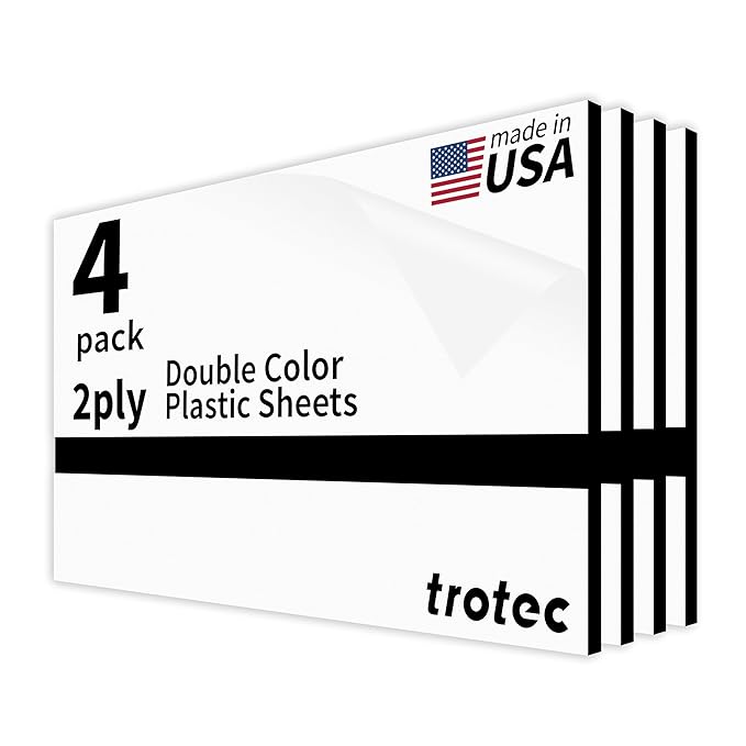 Trotec TroLase | 12"x24"x1/8", Guillotine | Made in USA by TrotecEngravingSupplies