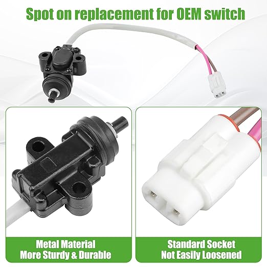 10L0L Golf Cart Stop Switch - Replacement Accelerator Micro Switch for Yamaha G14 G16 G19 G20 G21 G22/Drive Gas & Electric Golf Carts - JF7-82817-20-00 Jf7-82817-22