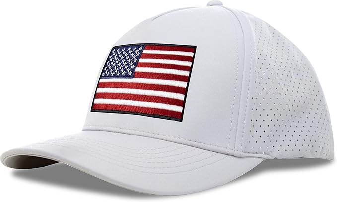 Performance Golf Hat – Adjustable Snapback Trucker Baseball Cap for Men & Women - Jetset Series