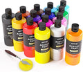 ARTME Acrylic Paint Set, 15 Unique Colors Large Bulk Acrylic Paint Non Toxic by ARTME