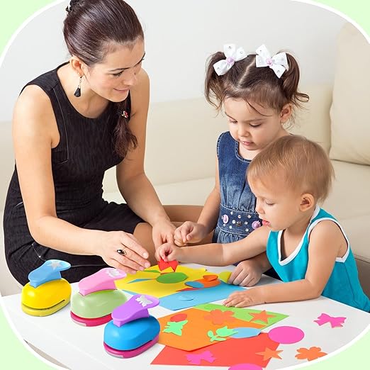 CHENGU 16 Pcs Craft Holes Punch Paper Punchers Scrapbook Punches - Image 7