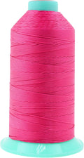 Mandala Crafts Bonded Nylon Thread Hot Pink Heavy Duty Sewing Threads by MandalaCrafts