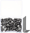 MECCANIXITY 50 Pcs Metal Locking Pin Backs, Locking Pin Keepers Clasp 9mm by MECCANIXITY