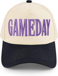 Game Day Hat for Women Men, World Cup Hat Football Softball Basketball Caps