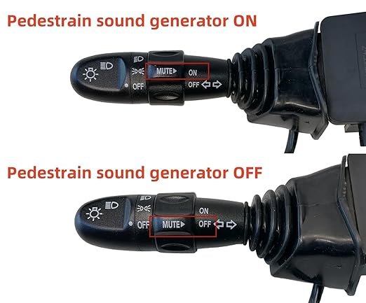 JOEEGO Combination Switch Assembly Compatible with Evolution EV Golf Cart D5 & D-Max Series, Replaces OEM# 2.04.1365
