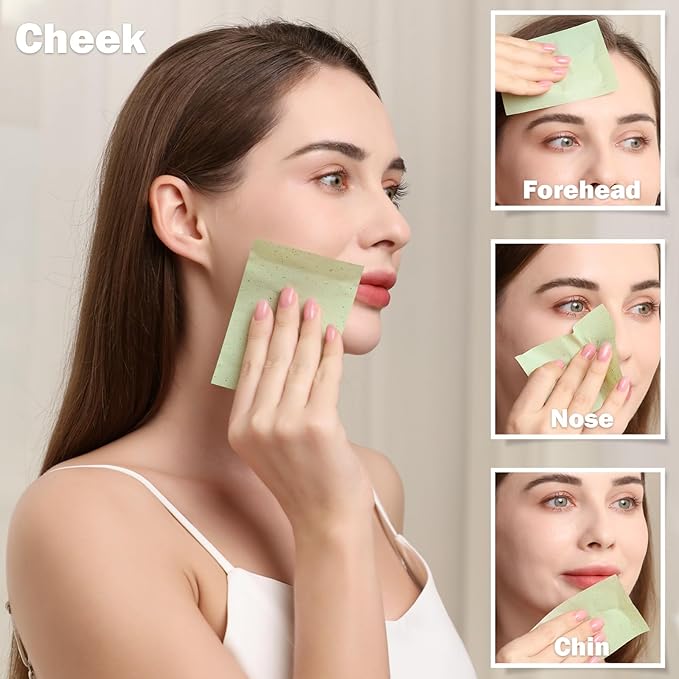 Teenitor Oil Blotting Sheets for Face, 600 Sheet Oil Absorbing Sheets for Face - Image 4