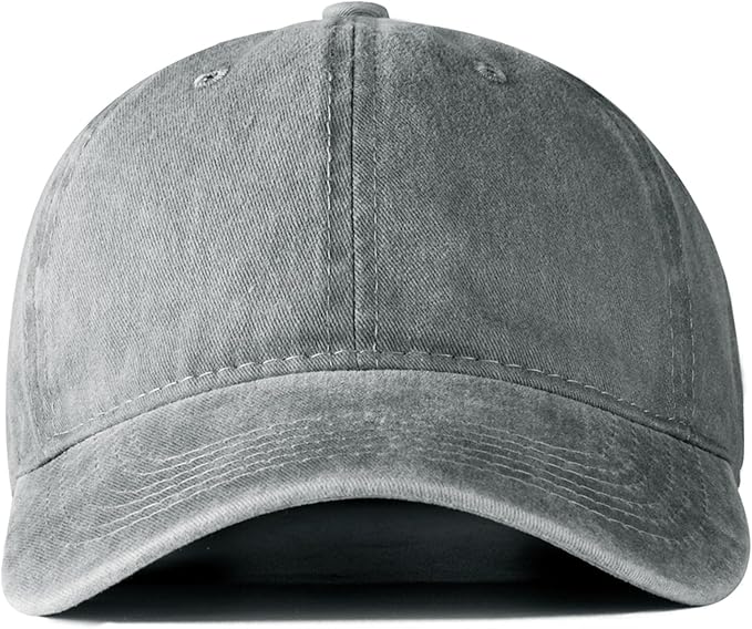 Edoneery Men Women Baseball Cap-Low Profile Adjustable Washed Cotton Golf Dad Hat