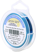 Artistic Wire, 24 Gauge Silver Plated Tarnish Resistant Colored Copper Craft by ArtisticWire