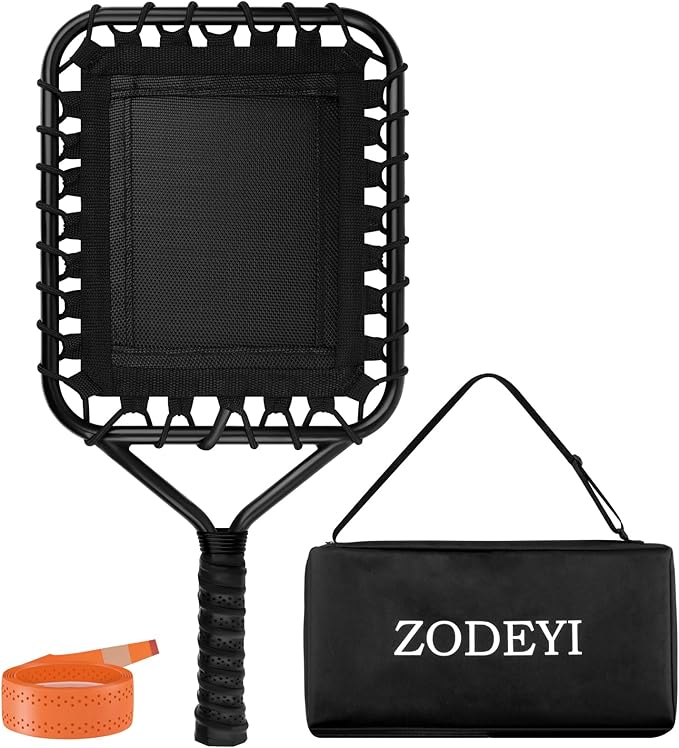 Baseball Racket for Fly Balls, Grounders, and Line Drives - Softball/Baseball Fungo Bat for Coaches and Parents to Help with Auxiliary Training - Attach a Racket Bag and Winding Tape