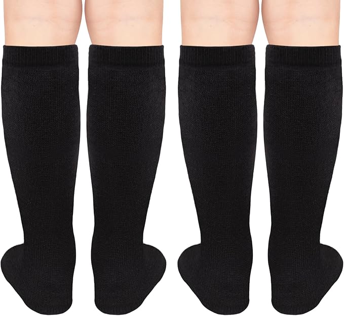 qikqik Toddler Soccer Socks Kids Soccer Socks Boys Baseball Sock Youth Football Sock Girls Softball Accessories Team Sports