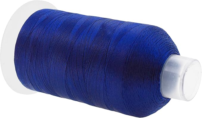 Mandala Crafts Dark Blue Heavy Duty Thread -1500 Yds Tex 90 Thread - Image 2