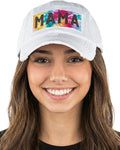 Funky Junque Distressed Vintage Baseball Cap - Embroidered Patch Women's Hat - Holiday, Lifestyle & Patriotic Designs